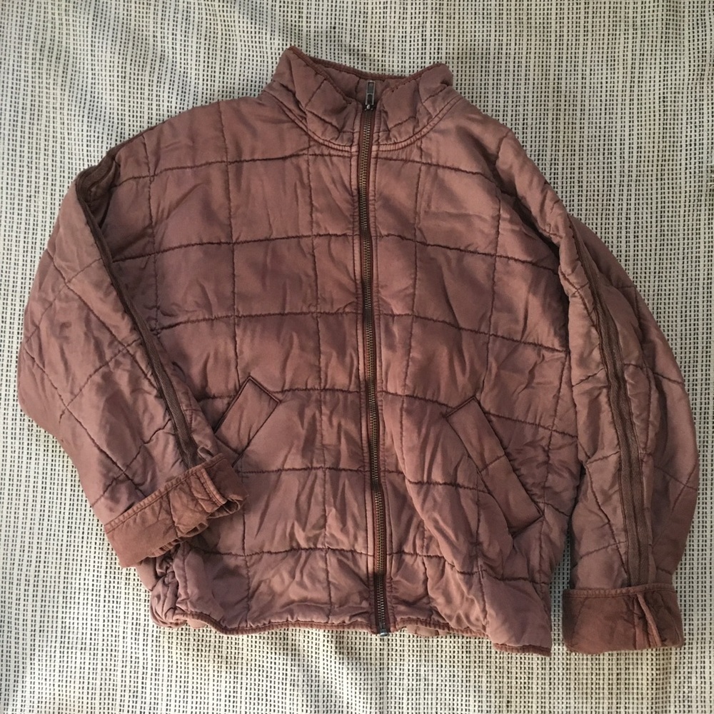 Free People quilted dolman jacket m medium